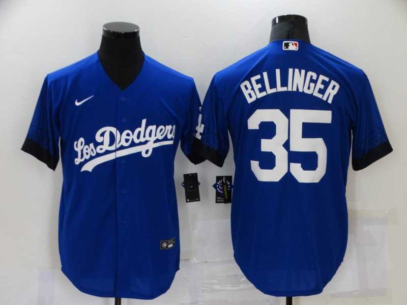 Dodgers 35 Cody Bellinger Royal 2021 City Connect Cool Base Jersey,We sell and wholesale Dodgers 35 Cody Bellinger Royal 2021 City Connect Cool Base Jersey on line form chian!
